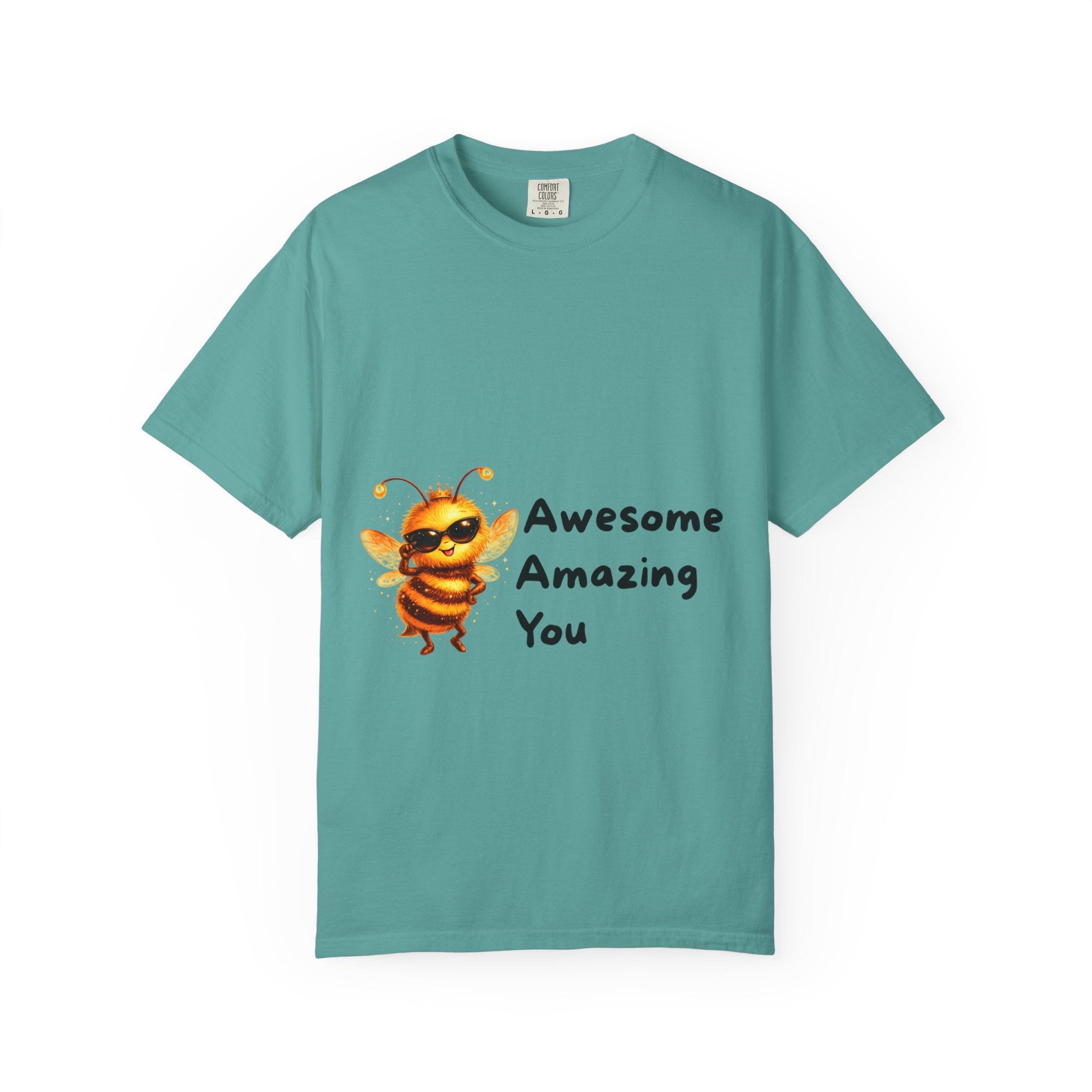Bee Graphic T-Shirt — "Bee Awesome, Bee Amazing, Bee You" Positive Message Tee
