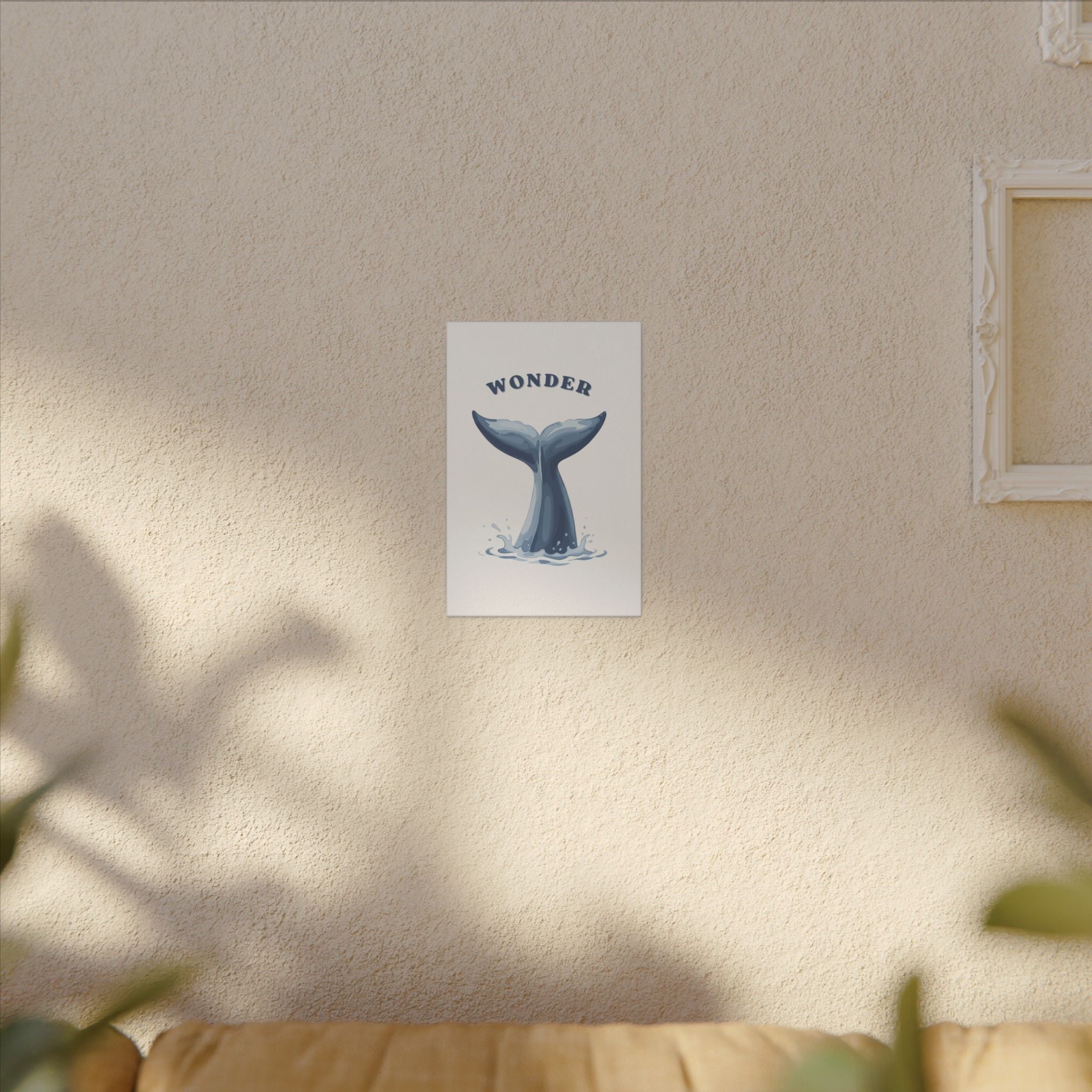 The Whale Tail Matte Canvas, Stretched, 0.75" (Multi-Size)