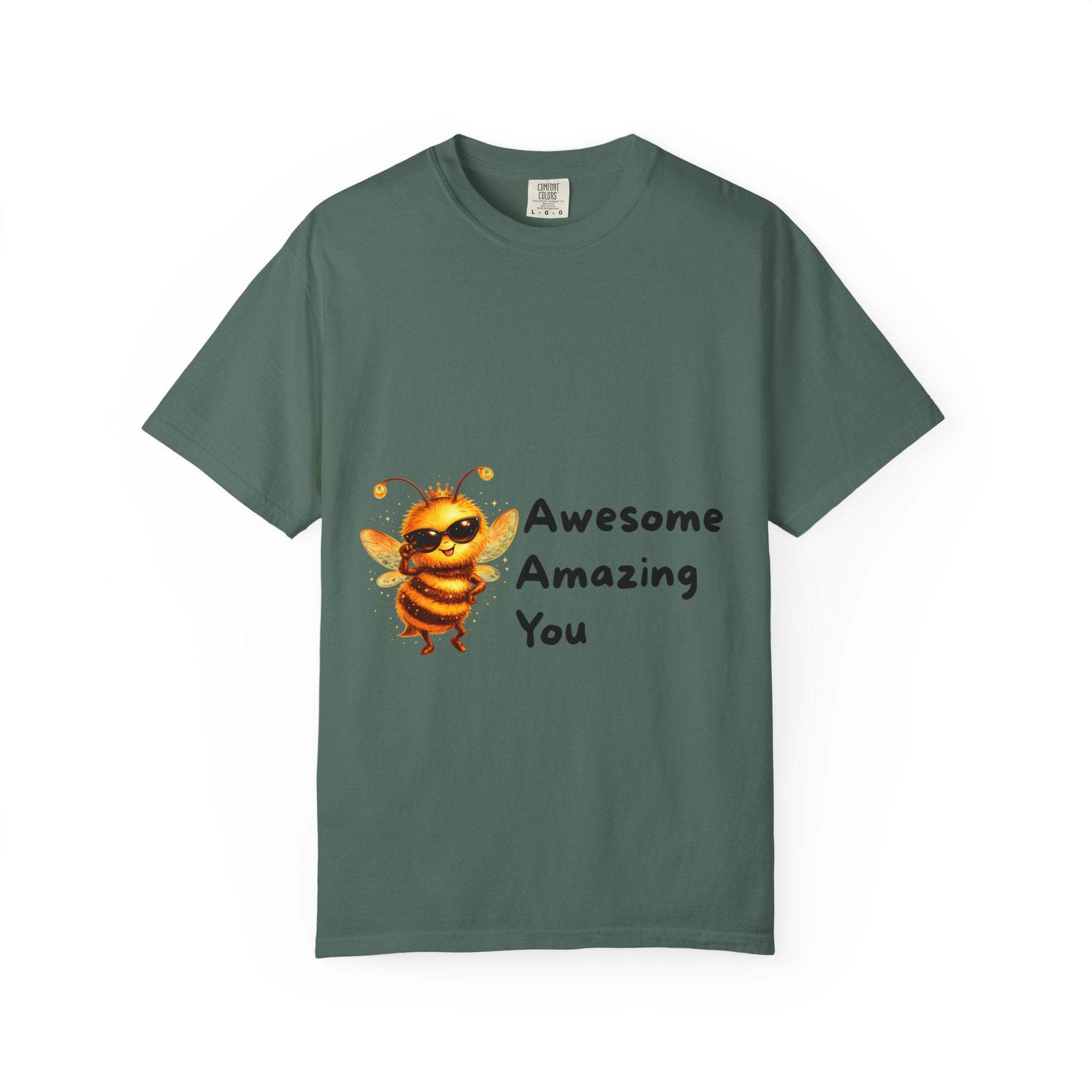 Bee Graphic T-Shirt — "Bee Awesome, Bee Amazing, Bee You" Positive Message Tee