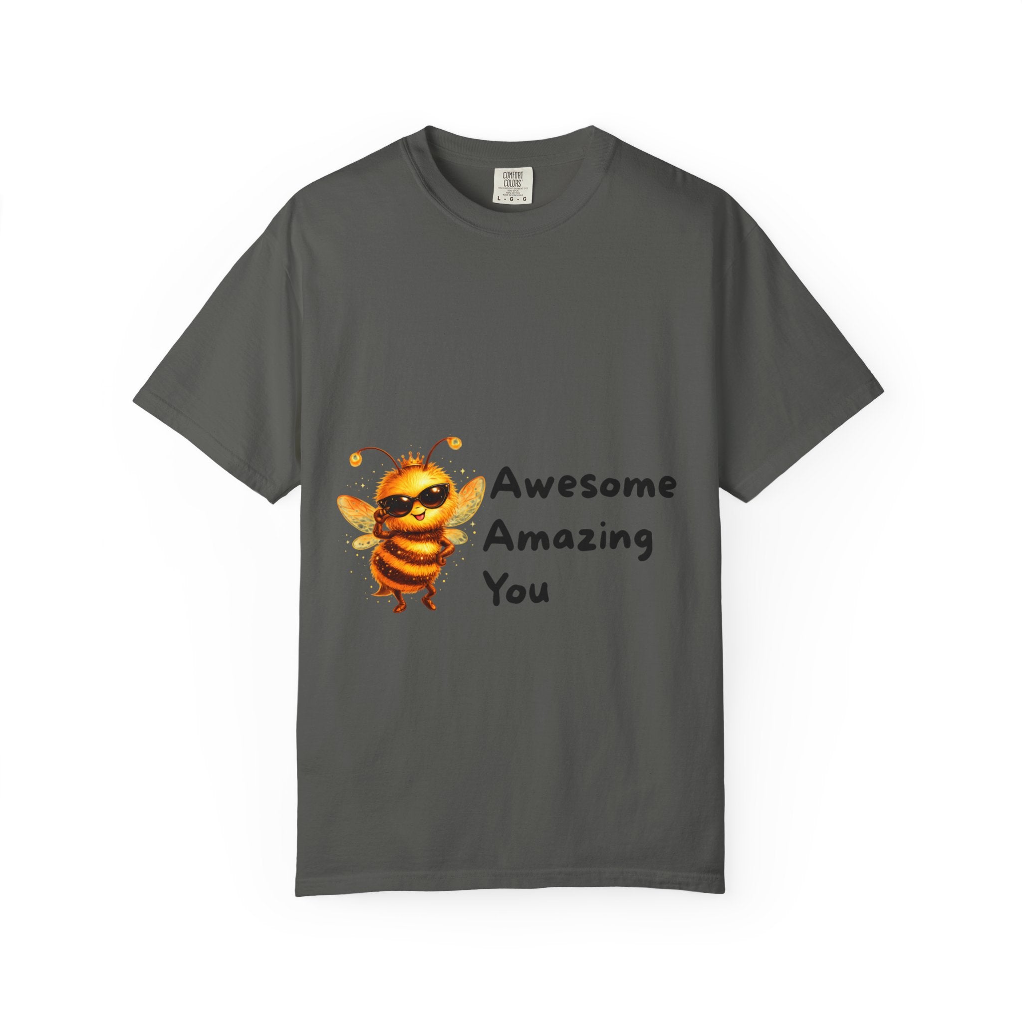 Bee Graphic T-Shirt — "Bee Awesome, Bee Amazing, Bee You" Positive Message Tee