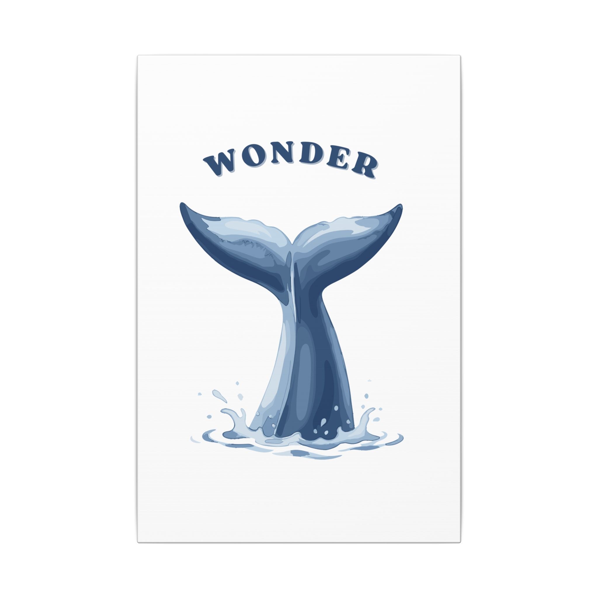 The Whale Tail Matte Canvas, Stretched, 0.75" (Multi-Size)