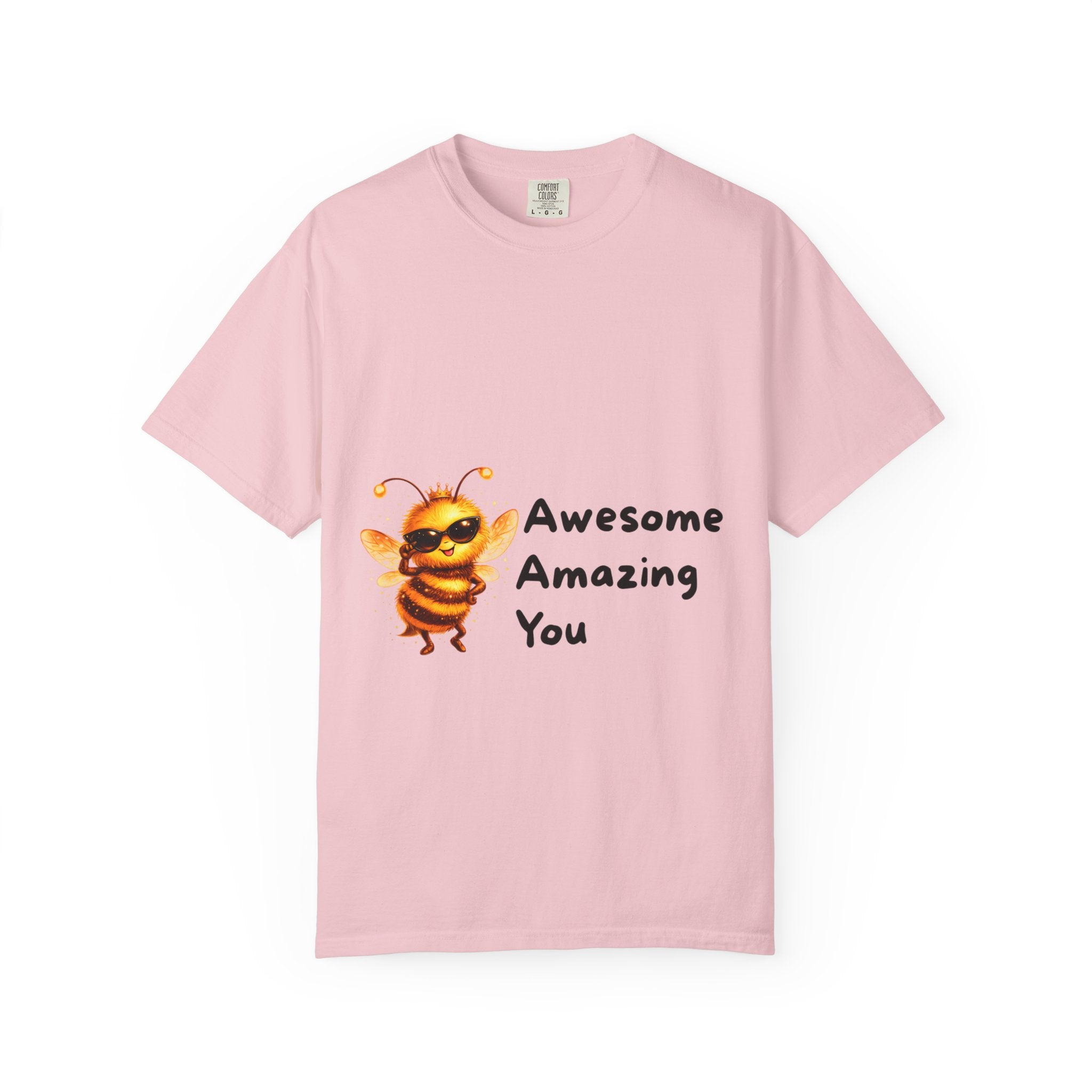 Bee Graphic T-Shirt — "Bee Awesome, Bee Amazing, Bee You" Positive Message Tee