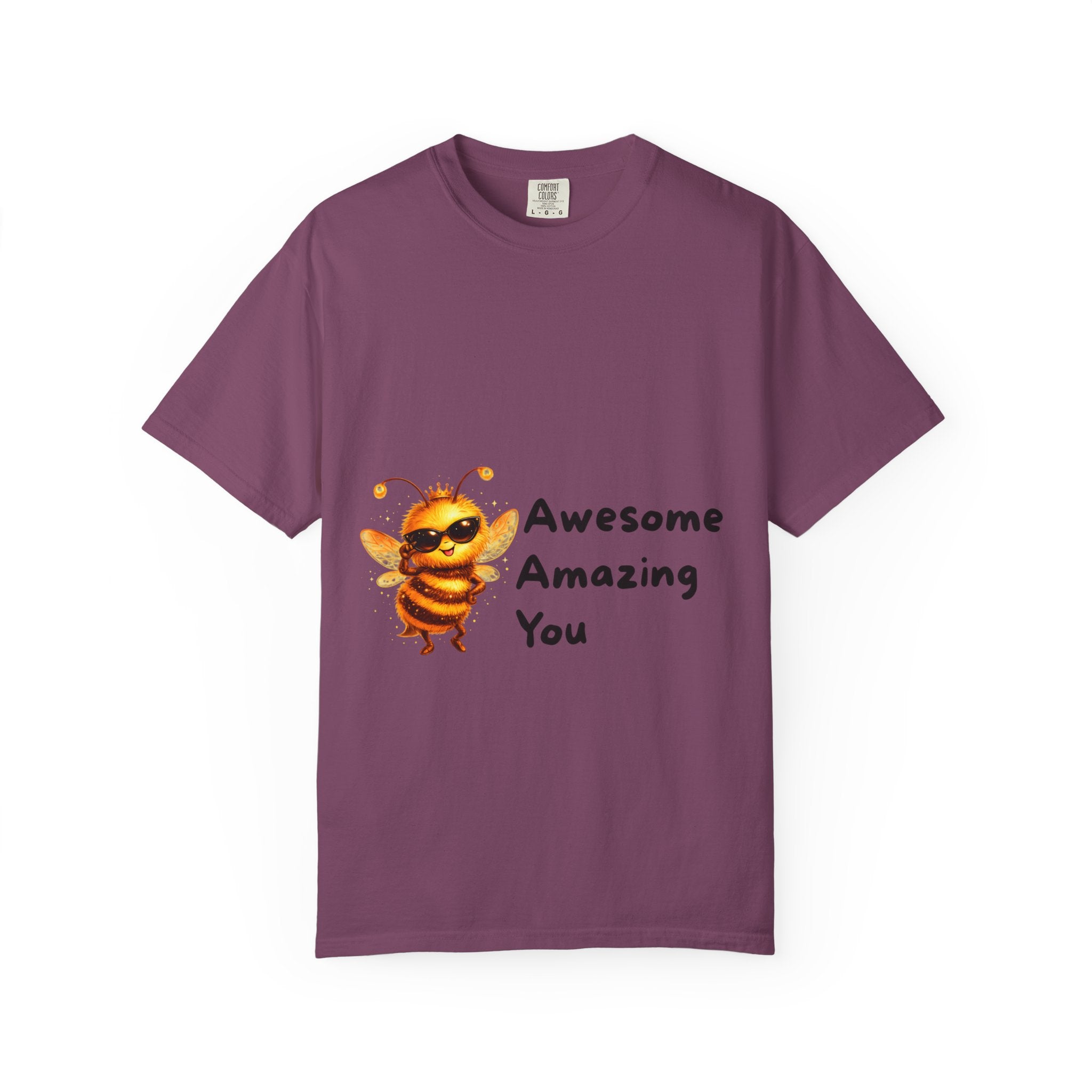 Bee Graphic T-Shirt — "Bee Awesome, Bee Amazing, Bee You" Positive Message Tee