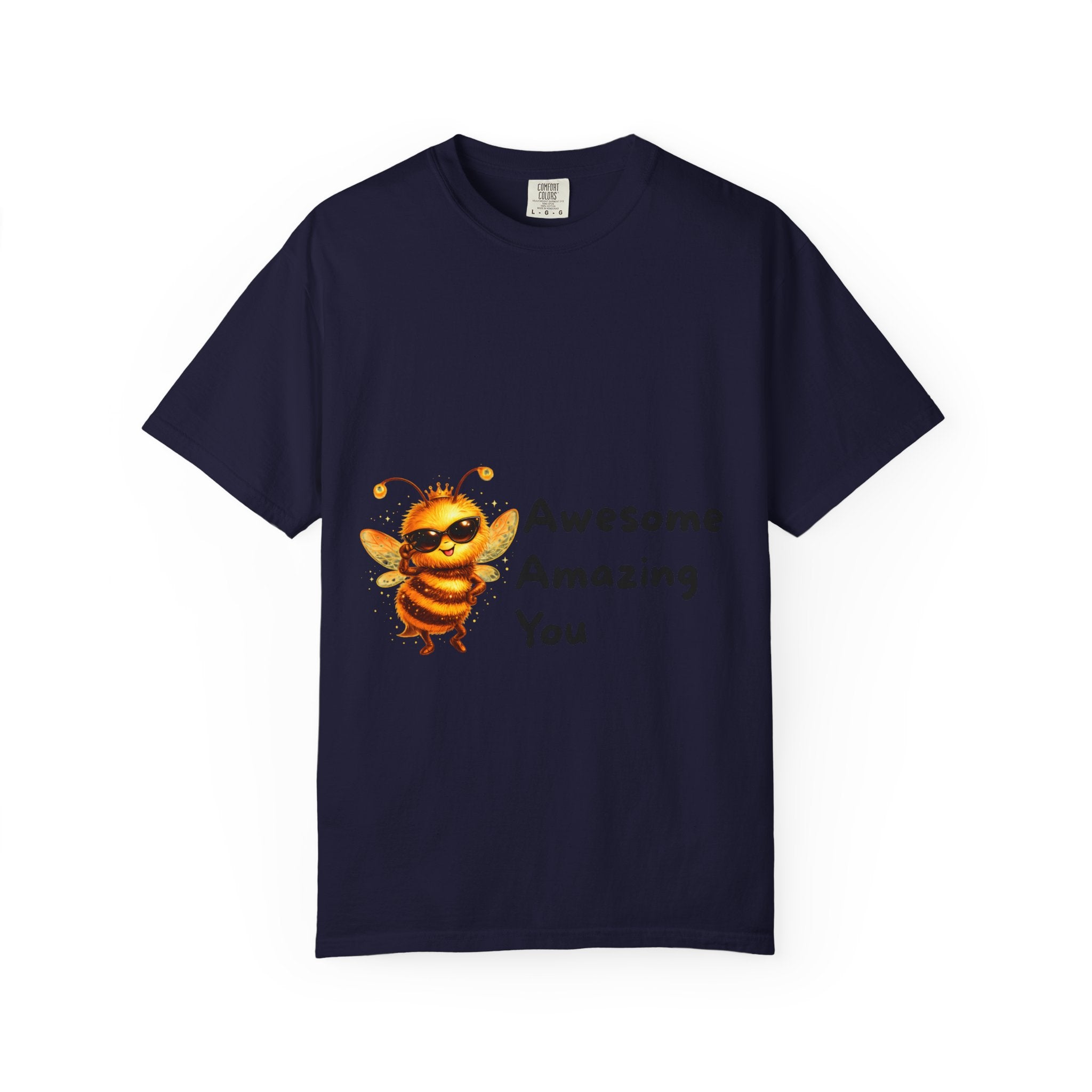 Bee Graphic T-Shirt — "Bee Awesome, Bee Amazing, Bee You" Positive Message Tee