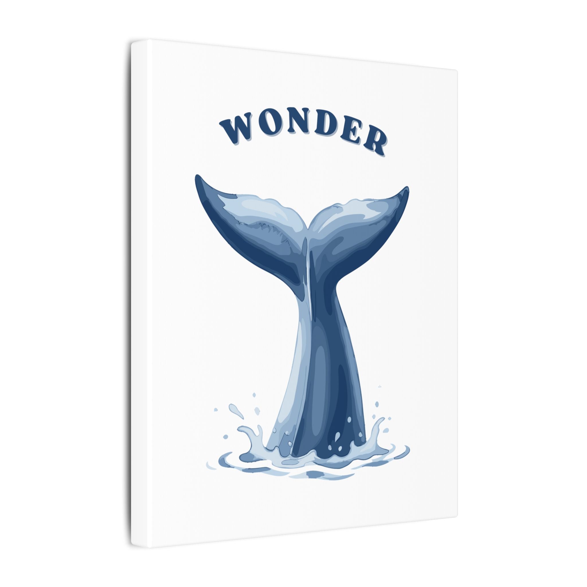 The Whale Tail Matte Canvas, Stretched, 0.75" (Multi-Size)