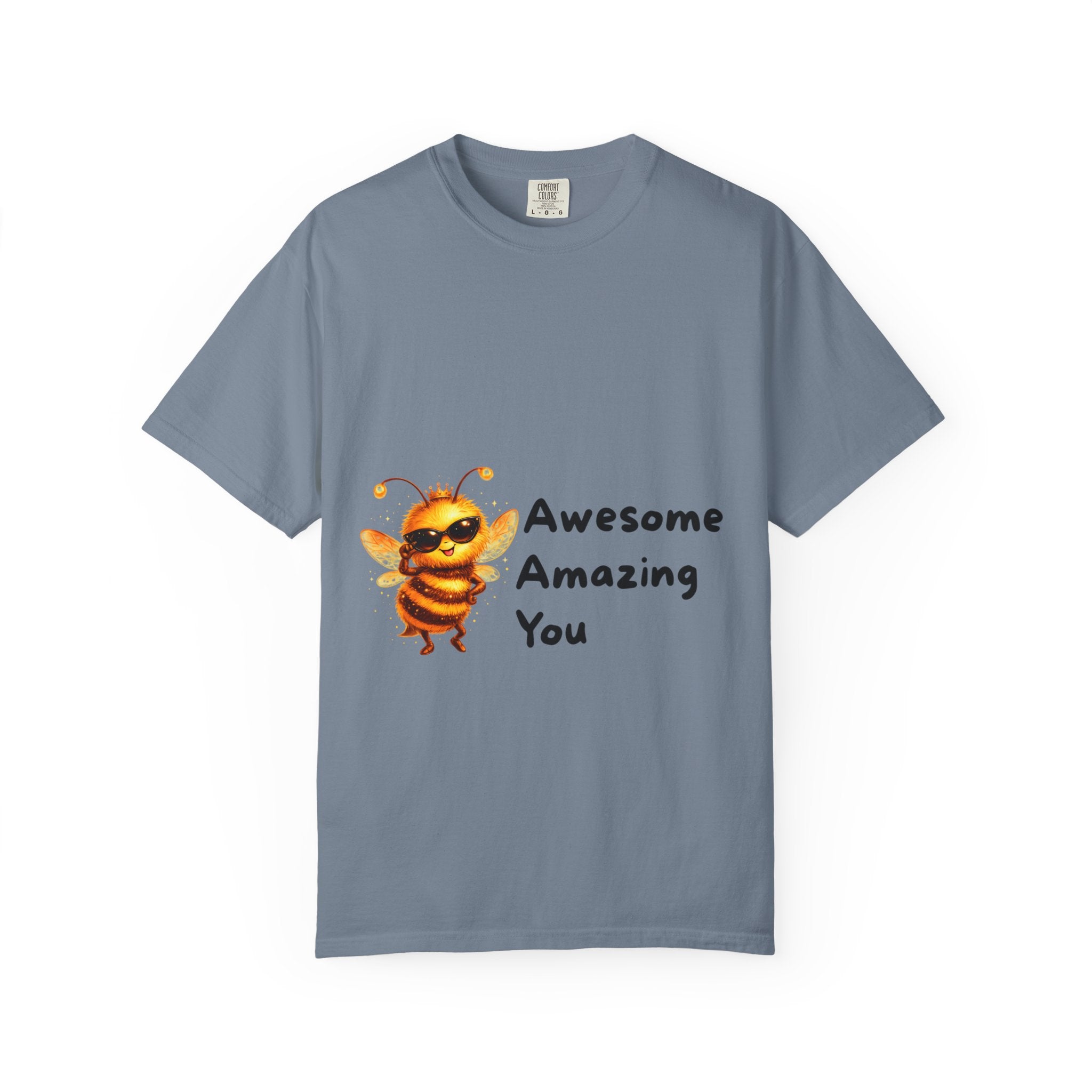 Bee Graphic T-Shirt — "Bee Awesome, Bee Amazing, Bee You" Positive Message Tee