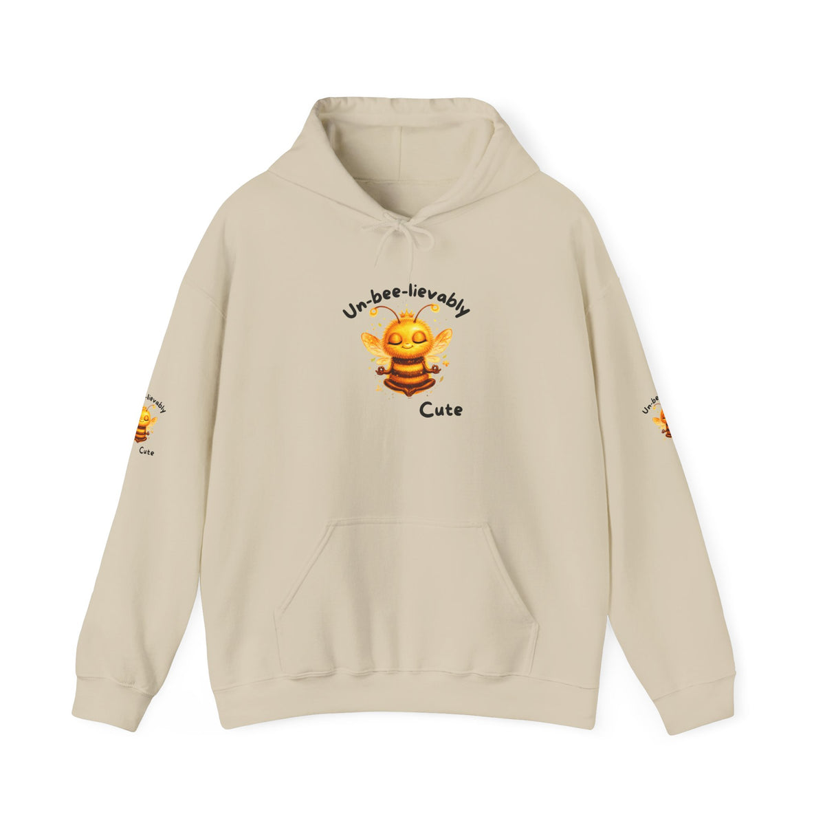 Un-bee-lievably Cute Bee Hoodie – Cute Bee Graphic Sweatshirt