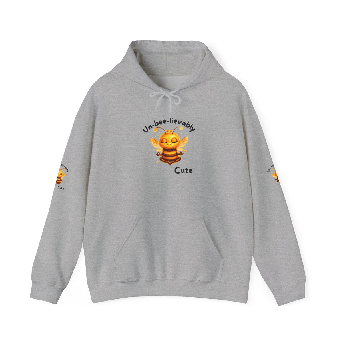 Un-bee-lievably Cute Bee Hoodie – Cute Bee Graphic Sweatshirt