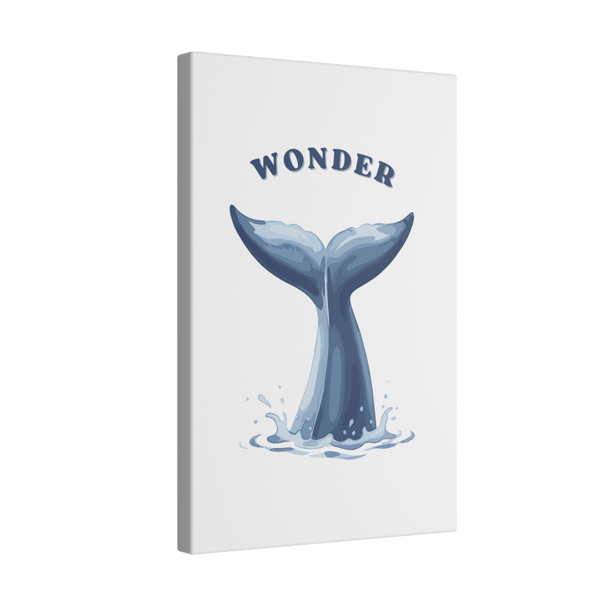The Whale Tail Matte Canvas, Stretched, 0.75" (Multi-Size)