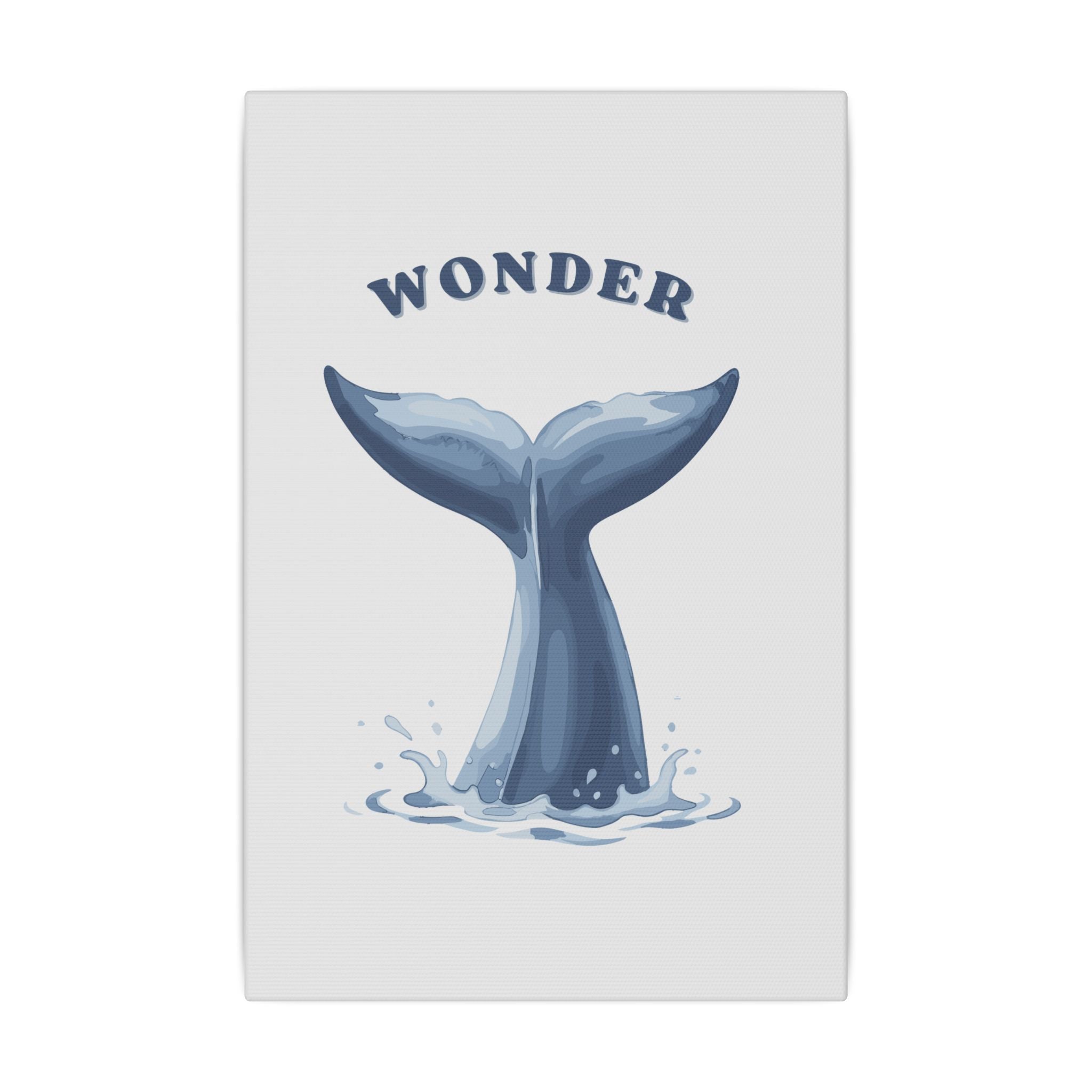 The Whale Tail Matte Canvas, Stretched, 0.75" (Multi-Size)