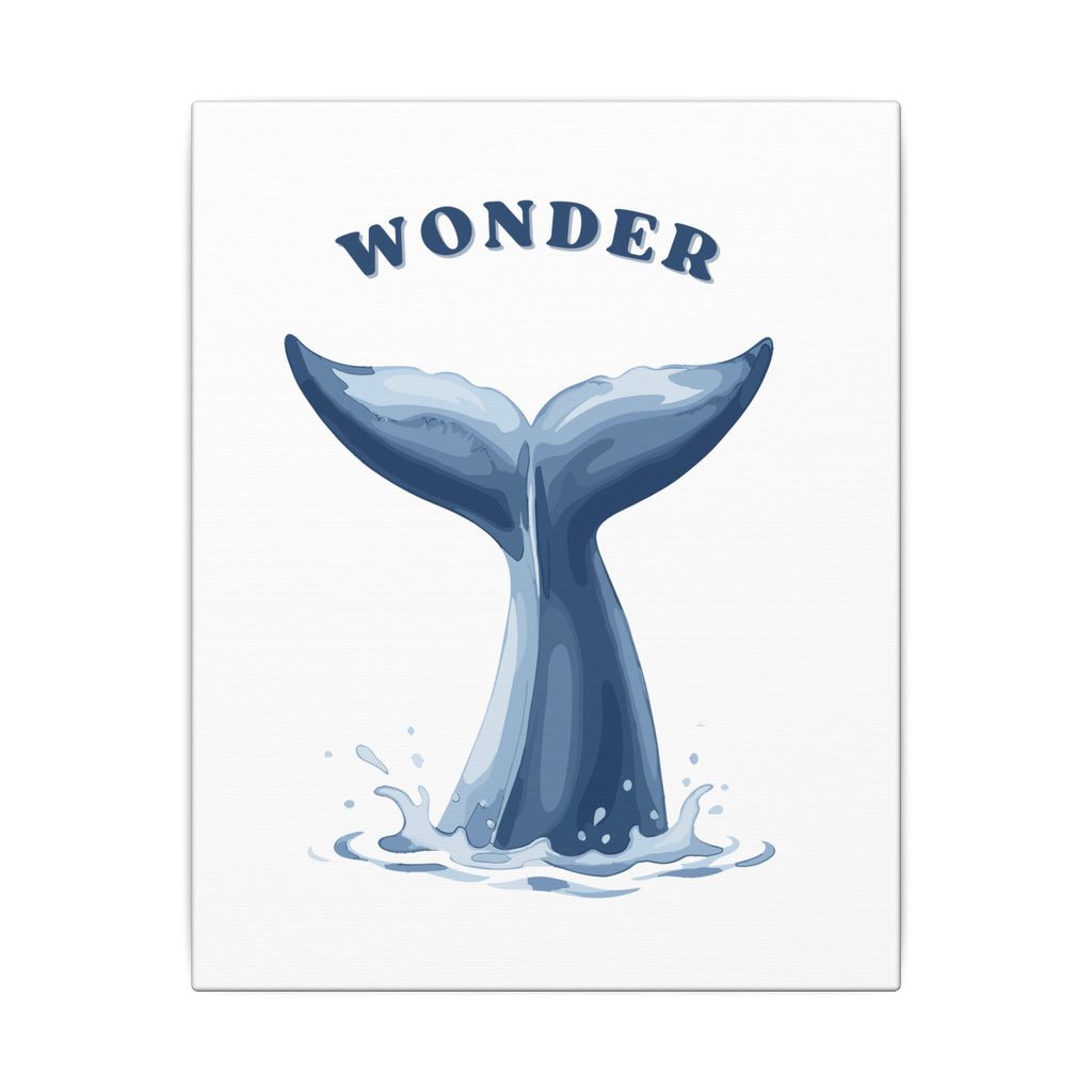 The Whale Tail Matte Canvas, Stretched, 0.75" (Multi-Size)