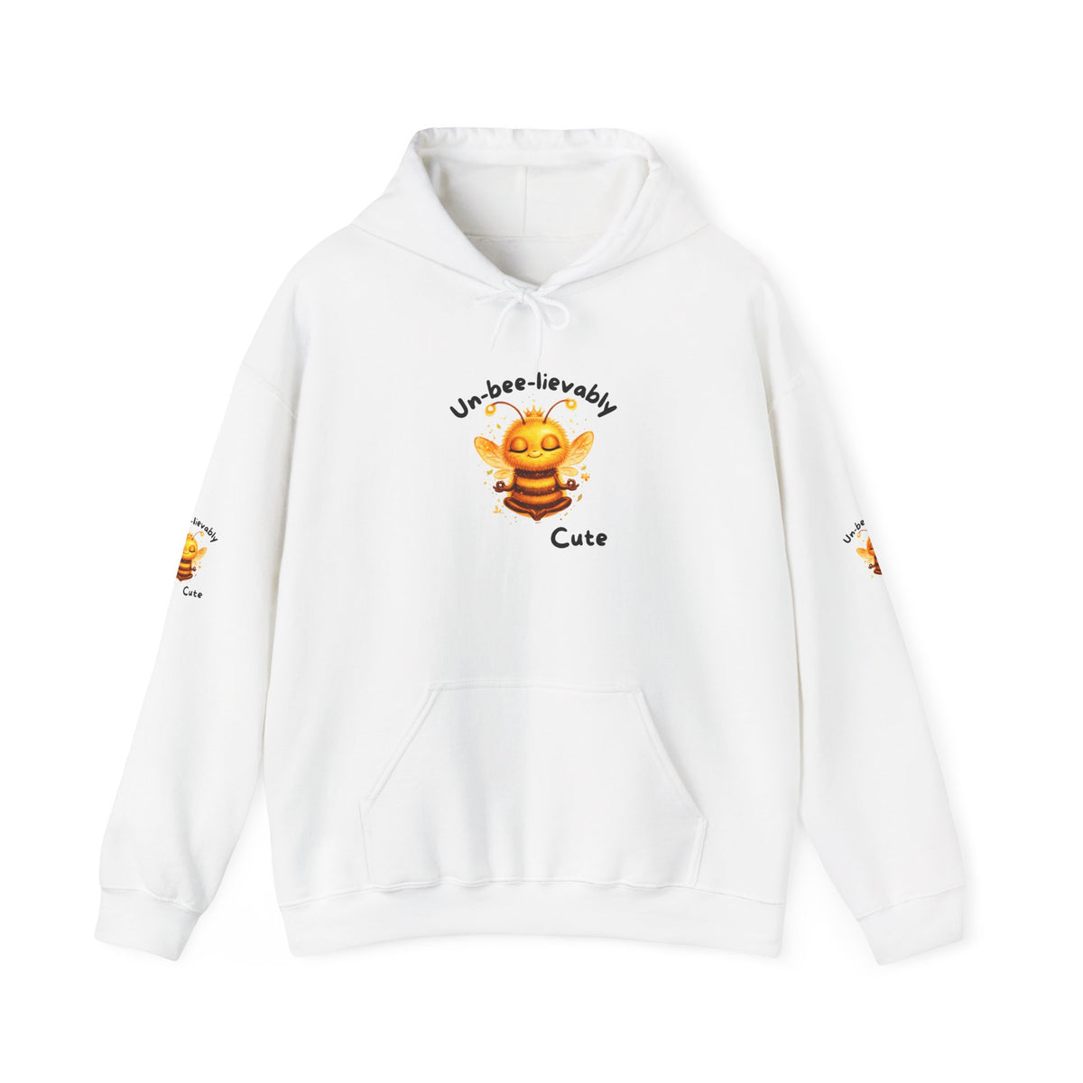 Un-bee-lievably Cute Bee Hoodie – Cute Bee Graphic Sweatshirt