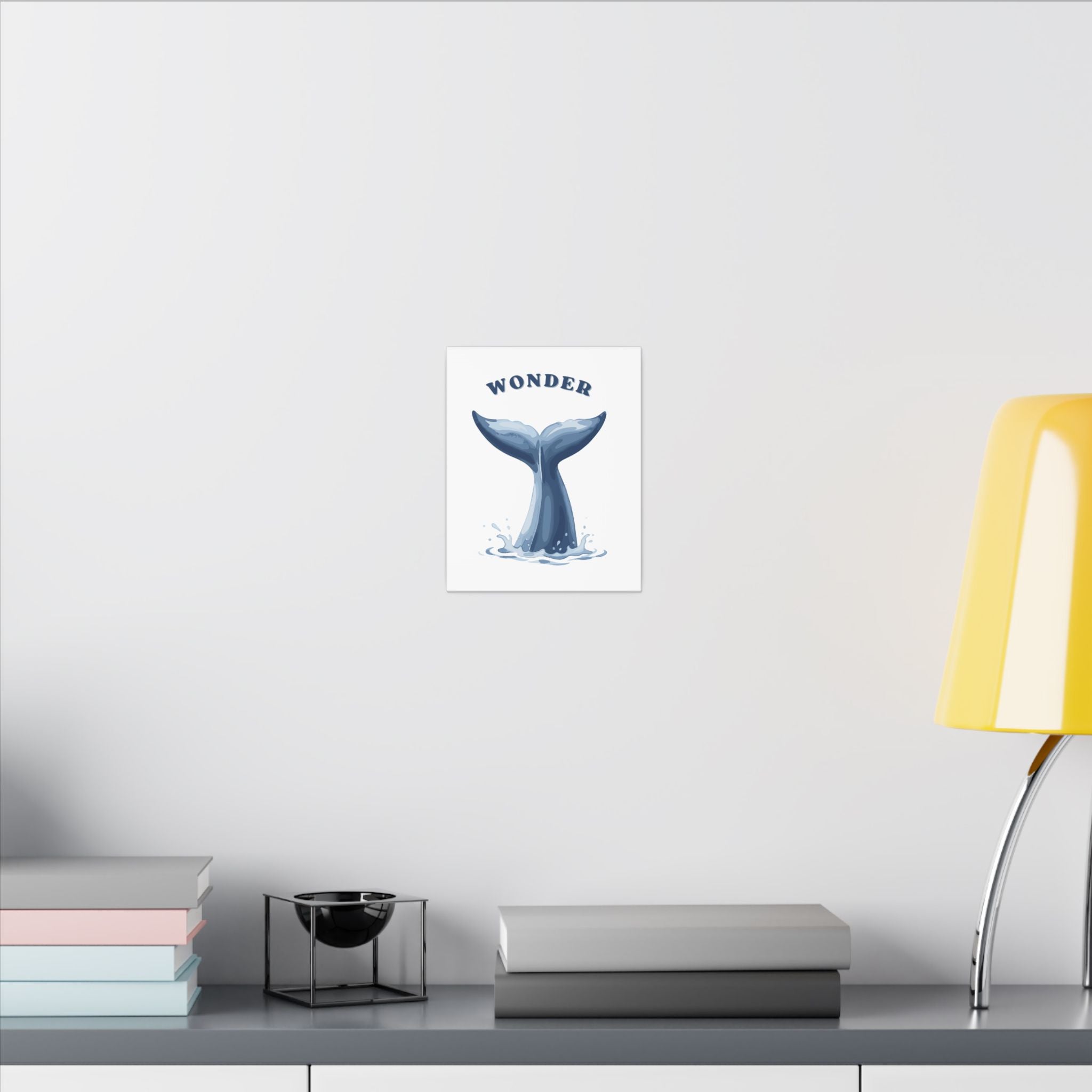 The Whale Tail Matte Canvas, Stretched, 0.75" (Multi-Size)